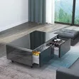 Smart Coffee Table with Built-in Fridge & Speaker - 4