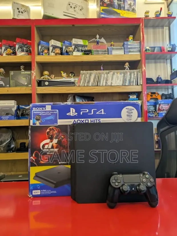 PlayStation 4 Slim Console Setup - 1