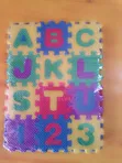Interlocking Mini Eva Puzzles - Alphabet & Numbers - 3