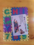 Interlocking Mini Eva Puzzles - Alphabet & Numbers - 5