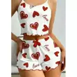 2pc Women's Nightwear - Black - 2