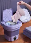 Compact Folding Portable Washing Machine - 1