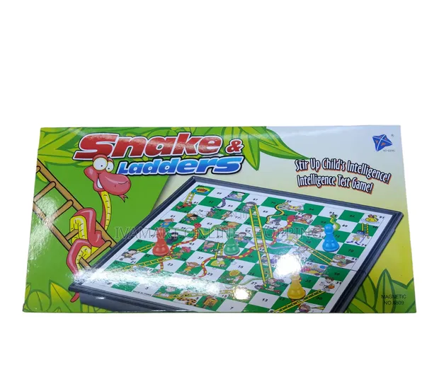 Snake and Ladders Magnetic Board Game - 1