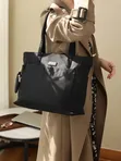 TAOHUALIHUA Oxford Fabric Tote Bag - 1