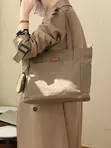 TAOHUALIHUA Oxford Fabric Tote Bag - 5