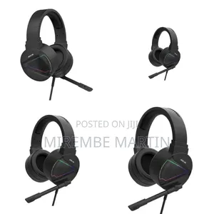 Green Lion Gaming Headset with RGB Lighting