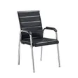 Brand New Faux Leather Office Visitor Chair - 1