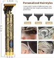 Metal Zero Pitch Professional Hair Clipper - 3