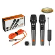 X230 Dual-Use Wired/Wireless UHF Vocal Microphone Set - 4