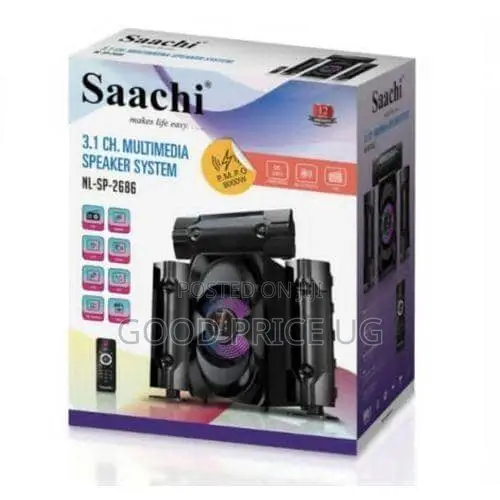 Saachi 3.1 CH Multimedia Speaker System - 1