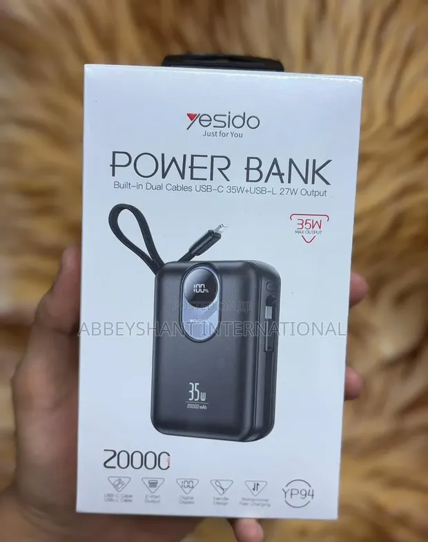 Yesido YP94 20000mAh Power Bank - 1