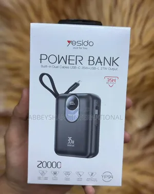 Yesido YP94 20000mAh Power Bank