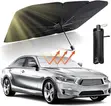 Green Lion Car Windshield Sunshade Umbrella - 2