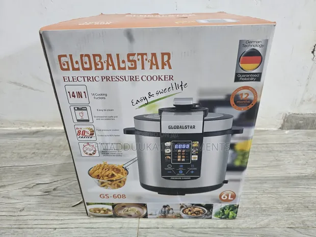 Globalstar GS-608 14-in-1 Electric Pressure Cooker - 1