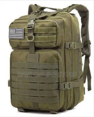 Heavy-Duty 45L-50L Tactical Military Assault Backpack