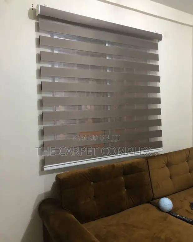 Zebra Print Curtain Blinds - Square Meter - 1