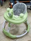 Green Circular Baby Walker - 1