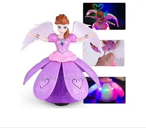 Angel Girl LED Dancing Doll - Lights, Music, 360° Rotate