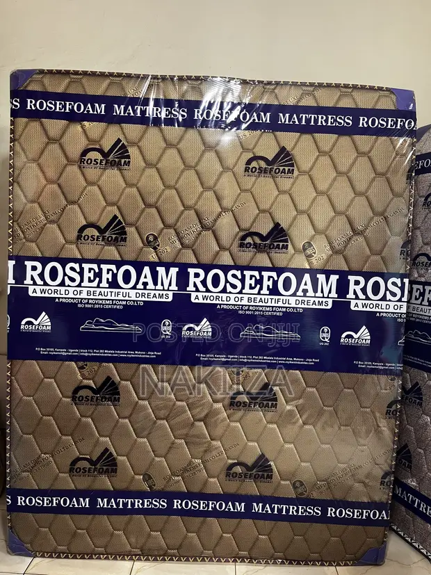 Rosefoam 5x6 Quilted Deluxe Mattress - 1