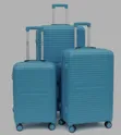 3pcs Waterproof Rubber Suitcase Set - 2