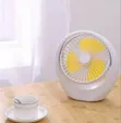 Modern Portable Desk Fan with Adjustable Tilt - 2