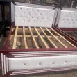 5x6 Dark Brown Bed Frame - 2