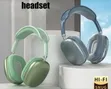 Sleek Wireless Over-Ear Headphones with Mesh Headband - 2