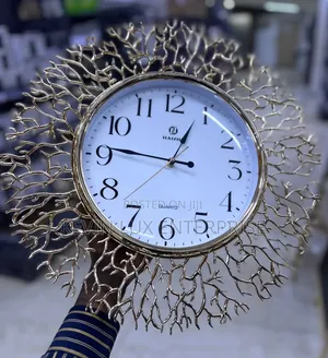 Root Wall Clock - Gold