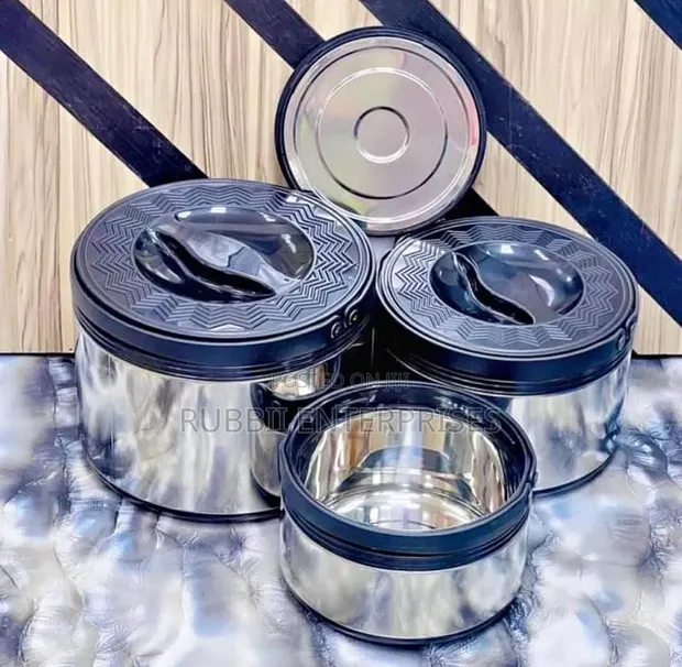 Food Flask / Lunch Box Set (3pcs) - 1