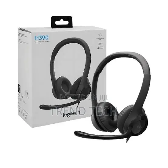 Logitech H390 Wired Stereo Headset - 1