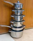 Seeman 6-Piece Cooking Pot Set - 2