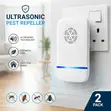 2PCS Ultrasonic Insect Repellent Pest Repeller - UK Plug - 2