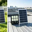 600W Solar Flood Light with Remote Control - 2