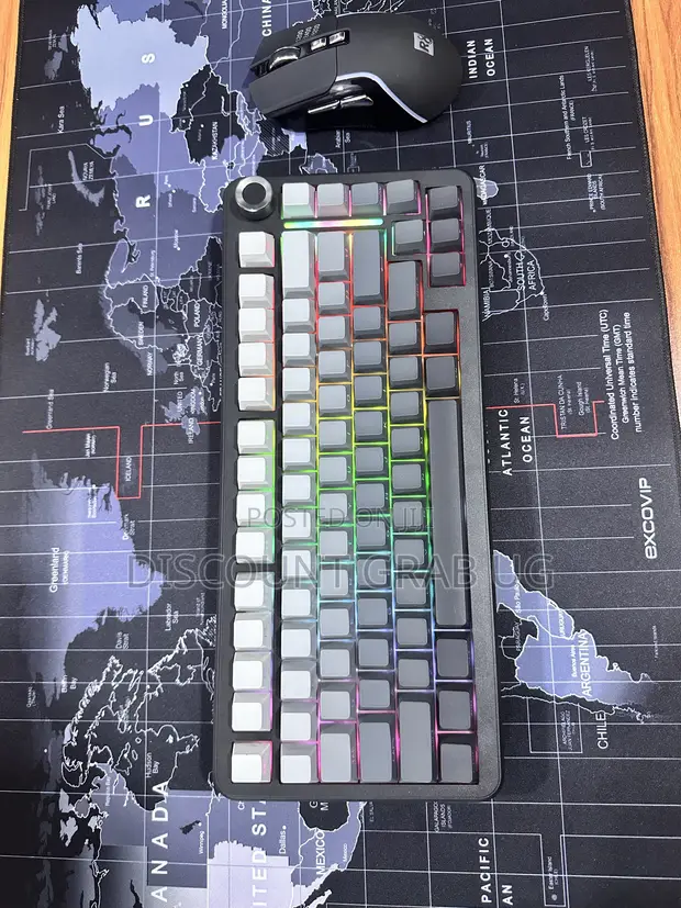 Mechanical Keyboard with Bluetooth and Wireless - 1