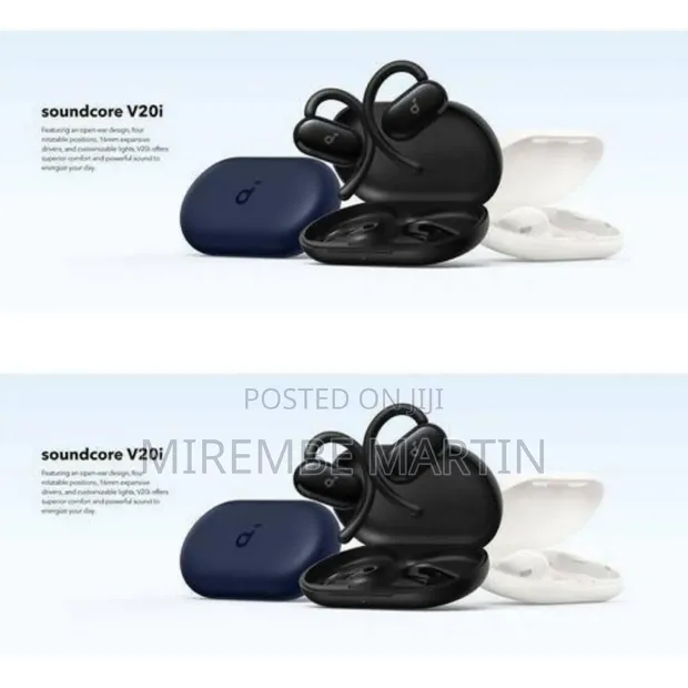 Soundcore V20i Open-Ear Air Conduction Earbuds - Multicolor - 1