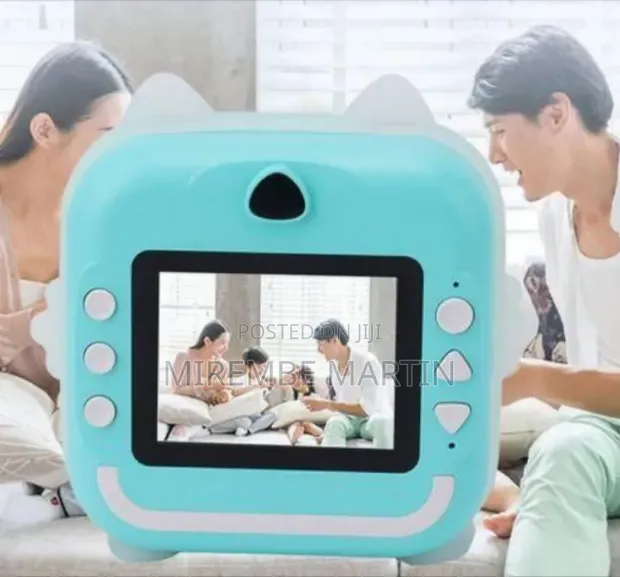 Kids Instant Print Dinosaur Camera - Multicolor - 1