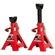 Red Steel Jack Stands (3 Ton) - 1