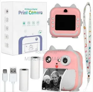 Children's Digital Instant Print Camera and Creative Set