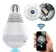 Panoramic Wireless Security Camera Light Bulb - 1
