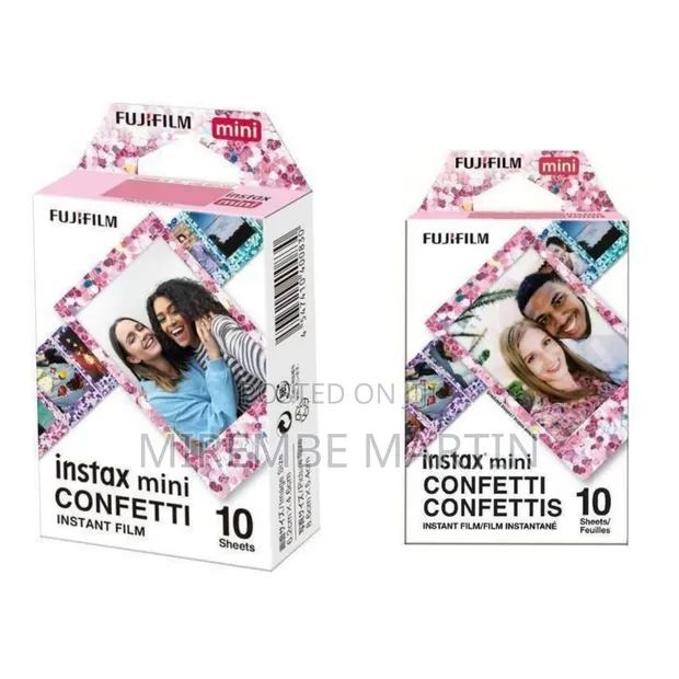 Fujifilm Instax Mini Confetti Instant Film (10 Sheets) - 1