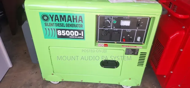 Yamaha 8500D-L Silent Diesel Generator - 1