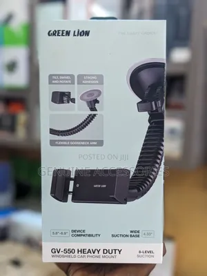 Green Lion GV-550 Windshield Car Phone Holder