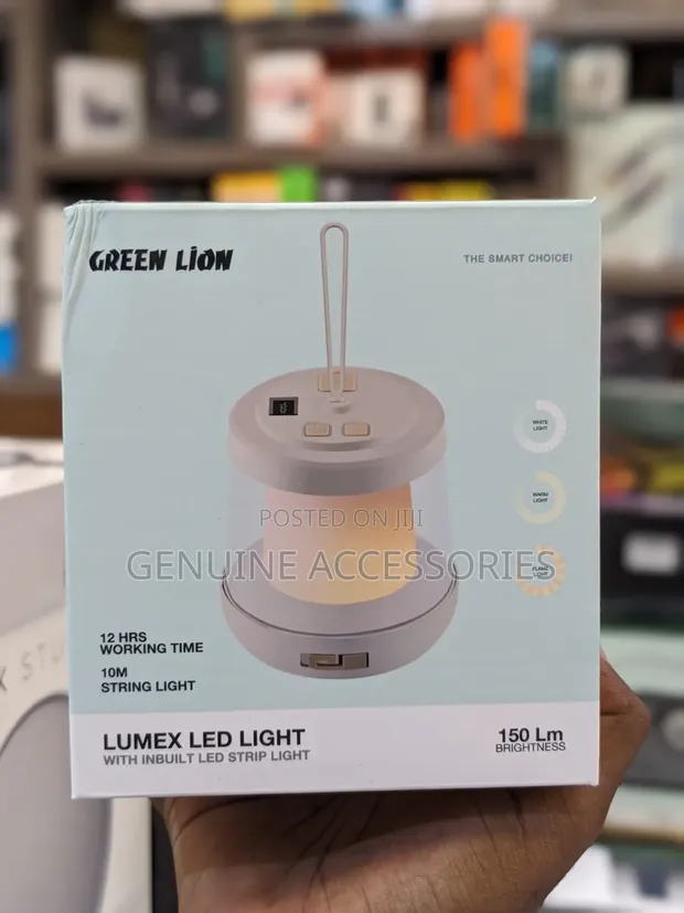 Green Lion Lumex LED Light with Power Bank - 1