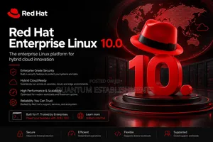 Red Hat Enterprise Linux 10.0 Operating System