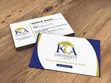 Company Business Cards - Single Sided Design & Print - 3