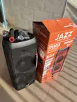Jazz Portable Rechargeable Speaker 8" with 2 Microphones - 1