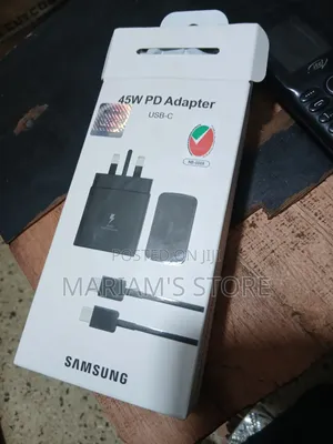 Samsung 45W PD USB-C Fast Charging Adapter with UK Plug