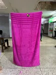 Super Cotton Large Bath Towel (Pink) - 2