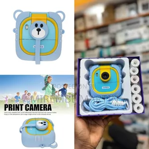 Children's Instant Print Camera Kit - Multicolor