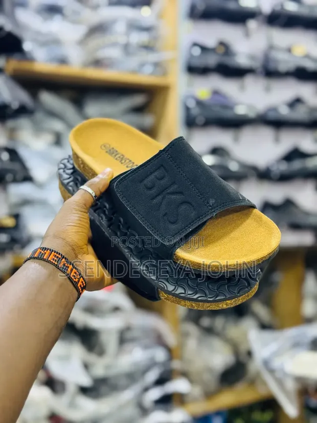 BKS Platform Slide Sandals - 1